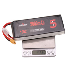 URUAV 11.1V 5000mAh 100C 3S Lipo Battery XT60 Plug for RC FPV Racing Drone