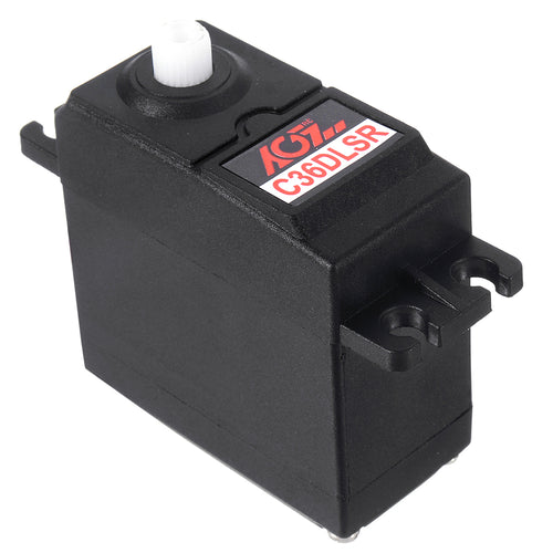 AGF C36DLSR 3.6kg 360° Plastic Gear Analog Servo For RC Helicopter Airplane Robot