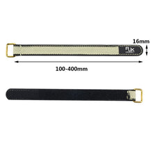 2Pcs RJXHOBBY 100-400mm High Strength Metal Buckle Non-Slip Battery Strap for RC Lipo Battery