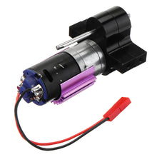 Upgraded Metal Transfer Gear Box with 370 Motor For WPL 1/16 4WD 6WD JJRC Q60 Q61 Black