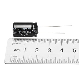 10 PCS 35V 1000UF Multirotor FM Series Capacitors 12.5x25mm for Bushless ESC