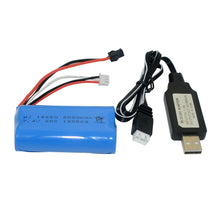 Fayee FY004A Upgraded 7.4v 2000mAh 20C 2S Lipo Battery +USB Cable +Low Electric Alarm
