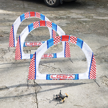 LESA AirArch80 Racing Small Arch Crossing Through Door Barrier Gate For Tiny Whoop Blade Inductrix FPV Racing Drone