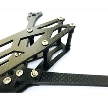 XQ220 V2 220mm Wheelbase 5mm Arm Carbon Fiber FPV Racing Frame Kit 100g