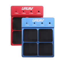 URUAV URT7 1.5/2.0/2.5/3.0mm Screwdriver Holder Screw Box For RC Models