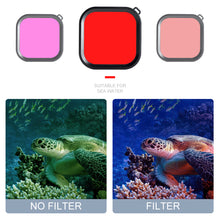 RUIGPRO Diving Lens Filter Red / Pink / Purple For GoPro Hero 8 FPV Action Camera