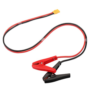1m 10AWG XT90 Plug to Alligator Clips Cable Wire for Battery Charger 