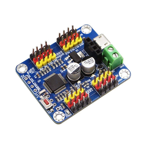 16 Channel PWM Servo Motor Driver Controller Board TTL bluetooth PCB Module for  Robot