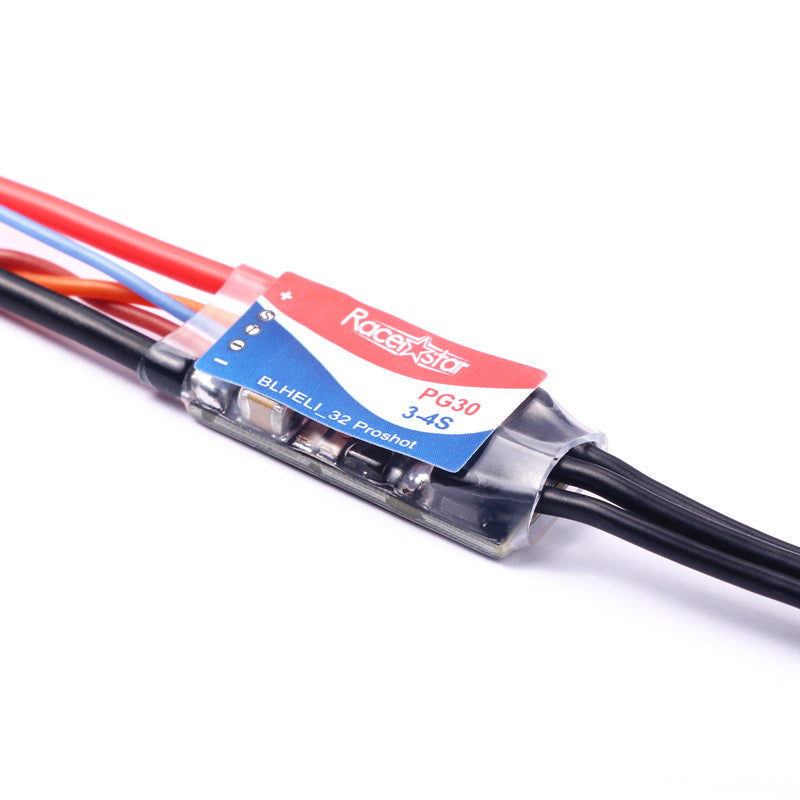 Racerstar PG30 BLHeli_32 30A 3-4S Proshot Ready Telemetry Brushless ESC for RC FPV Racing Drone