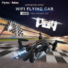 Flytec SBEGO 132W 2.4G 4CH Mini Pocket FPV Wifi Flying Racing RC Car 360 Degree Quadcopter Drone