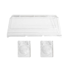 3PCS MN-90 1/12 Rc Car Spare Parts Front Windshield +Lights 