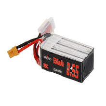 URUAV 22.2V 550mAh 95C 6S Lipo Battery XT30 Plug for FPV Racing Drone