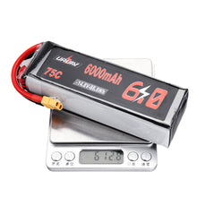 URUAV 14.8V 6000mAh 75C 4S Lipo Battery XT60 Plug for RC Quadcopter Car
