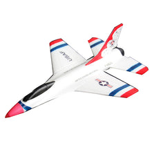 Fly bear FX-823 2.4G 2CH F16 Thunderbirds EPP RC Glider Airplane RTF Mode 2