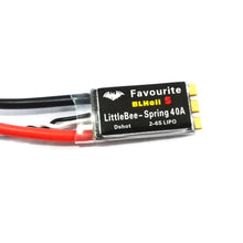 Favourite FVT LittleBee Spring 40A ESC Blheli_S Dshot 2-6S Mulitshot Oneshot42 OneShot125 for RC Drone