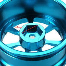 2PCS A-alloy Rims For 1/18 Upgrade WLtoys A959-B A979-B A959 A969 A979 K929 1/10 RC Cars