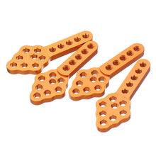 4PCS Metal Shock Abosrber Damper Mount Plate for AXIAL SCX10 1/10 RC Crawler Car Parts