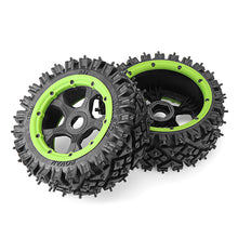 4PCS Rovan 85243 Front Rear Tires & Wheels for 1/5 HPI KM Baja 5B RC Car Parts