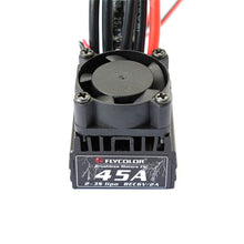 Flycolor 3650 3000KV Brushless Waterproof Sensorless Motor +45A ESC Combo Set for 1/10 Rc Car Parts