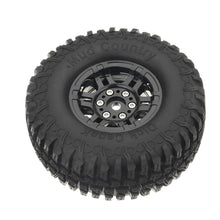 4Pcs AUSTAR AX-3020D 1.9 Inch 103mm RC Car Tires With Hub For 1/10 D90 SCX10 CC01 RC Car Crawler