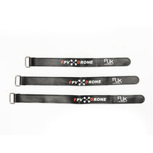 2Pcs RJX Non-Slip Rubberized Alloy Buckle Battery Strap for Batteries and Electronics