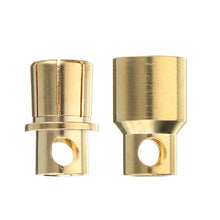 2 Pairs 5.0/5.5/6.0/6.5/8.0mm Bullet Connector Banana Plug Multirotor Spare Part for RC Battery/Moto