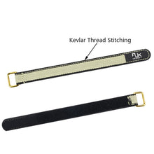 2Pcs RJXHOBBY 100-400mm High Strength Metal Buckle Non-Slip Battery Strap for RC Lipo Battery