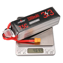URUAV 22.2V 3300mAh 75C 6S Lipo Battery XT60 Plug for KDS INNOVA 550 RC Helicopter