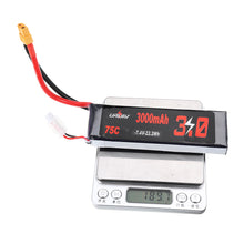 URUAV 7.4V 3000mAh 75C 2S Lipo Battery XT60 Plug for RC Drone RC Car