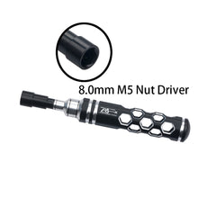 RJX M5 8mm / M6 10mm  Hollow Out Handle Metal Hex Screw Nut Driver For RC Models