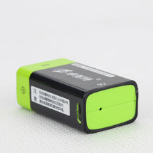 2PCS ZNTER S19 9V 400mAh USB Rechargeable 9V Lipo Battery
