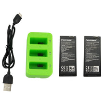 3-in-1 Balance USB Charger with 2PCS 3.8V 1100mah Lithium Battery for DJI Ryze Tello RC Drone