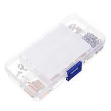 270Pcs M2 Single/Double-pass Copper Pillar Round Screw Brass Standoff Spacer Isolation Column