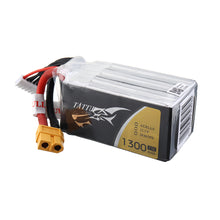 TATTU 22.2V 1300mAh 75C 6S XT60 Plug Lipo Battery for FPV RC Racing Drone
