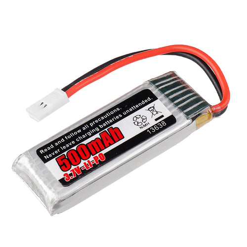 RGT 13638 3.7V 500MAH Lipo Battery For 1/24 136240 V2 RC Car Rock Crawler Off-road Vehicle Models Parts