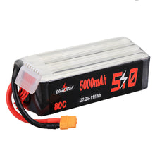 URUAV 22.2V 5000mAh 80C 6S Lipo Battery XT60 Plug for RC Drone