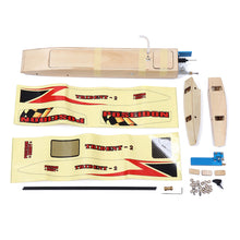 3652 Unassembled Electric RC Boat Kit without Motor ESC Servo Transmitter Battery 