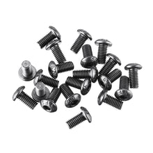 20Pcs M3 M3*6/8/10 12.9 Grade Black Flat Head Round Cup Hex Socket Screw