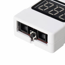 BBX1S-8S Battery Voltage Tester Low Voltage Buzzer Alarm for 1-8S Lipo Battery 