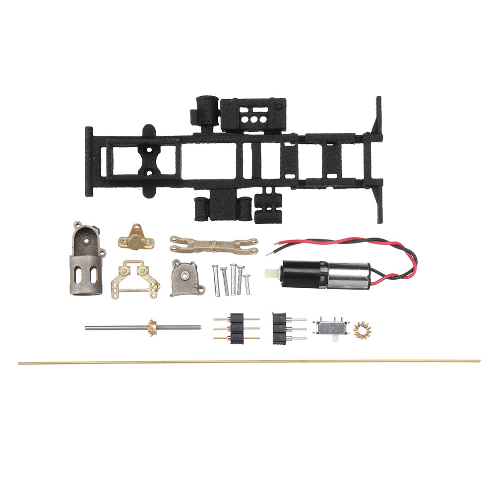 DasMikro Das87 DS87E01 Two-Axle RWD Truck Chassis Quick DIY Kit RC Car Parts