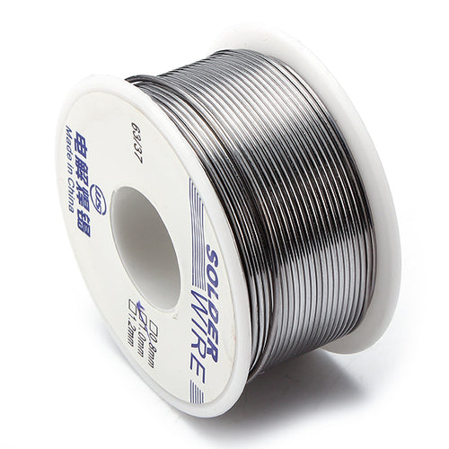 100g 63/37 0.6/0.8/1.0/1.2/1.8mm Tin Lead Soldering Wire Reel Solder Rosin Core
