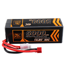 ZOP Power 14.8V 5000mAh 45C 4S Lipo Battery T Plug for RC Drone