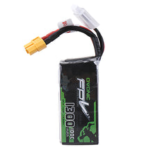 Ovonic 14.8V 1300mAh 100C 4S Lipo Battery XT60 Plug for FPV Racing Drone