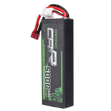 Ovonic 7.4V 5000mAh 50C 2S Lipo Battery Deans Plug for 1/8 1/10 RTR RC Car 