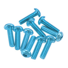 40PCS 7075 M3*6 M3*8 M3*10 M3*12 Screws Purple Red Blue Gold Green Orange for RC Drone FPV Racing