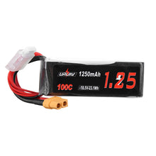 URUAV 18.5V 1250mAh 100C 5S Lipo Battery XT60 Plug for FPV RC Drone