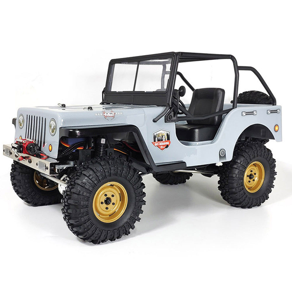 RGT EX86010 CJ 1/10 2.4G 4WD Crawler Climbing Truck Waterproof RC Car Vehicle Models