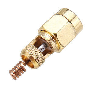 1PC 25mm 2.4G 2DBi Gain SMA-J Male Connector Black 90 Degree/Straight Mini Short FPV Thumb Antenna 