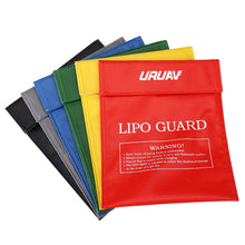 URUAV Waterproof Explosion Proof Colorful Lipo Battery Safety Bag 30X23cm 