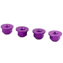 4PCS HSP 94101 94102 94105 1/10 Rc Car Upgrade Parts 102049 02055 Aluminum Alloy M4 Nylon Locknut 